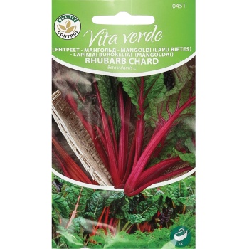 Lehtpeet Rhubarb Chard Vita Verde 2g