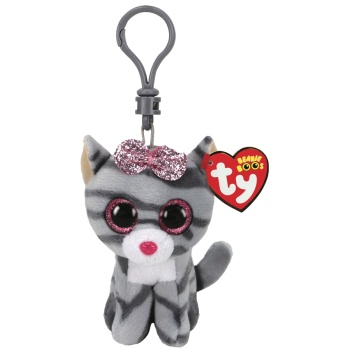 Beanie Boos võtmehoidja hall kass Kiki