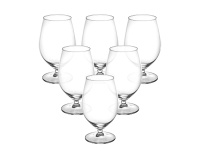 Joogiklaas Diamond 410ml 6tk jalal