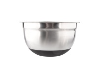 Kauss 20x9,5cm silikoon põhjaga roostev