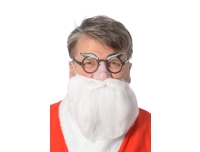 Jõuluvana mask habe+prillid+nina