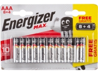 Patarei Energizer Max AAA 8+4tk
