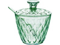 Suhkrutoos kaanega Glamour 300ml roheline