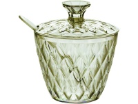 Suhkrutoos kaanega Glamour 300ml kollane
