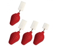 Laudlinaraskused Maasikas 3,5cm 4tk plastik