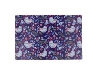 Lauamatt Folk 28x43cm tume