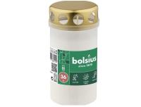 Kalmuküünal Bolsius 36h valge