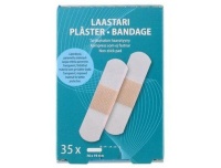 Plaastrid 35tk 76x19mm läbipaistvad