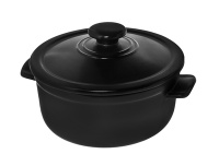 Ahjupott Maku kaanega 22cm 3L must