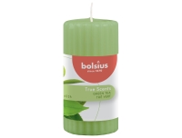 Lõhnaküünal Bolsius 33h 12x5,8cm roheline tee