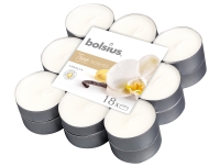 Lõhnateeküünlad Bolsius 18tk 4h vanilje