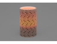 LED-küünal Geometric 75x150mm 3xAAA