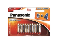 Patarei Panasonic ProPower AAA 6+4tk