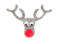 Kleeps vildist põder 6x4,5cm 12tk