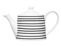 Teekann Maku 1,2L triibuline portselan
