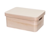 Puidust kast 4Living 30x21x13cm kaanega