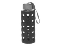 Joogipudel Atom 300ml klaas/silikoon