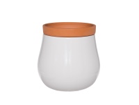 Lillepott Double pott+ümbris 15cm