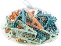 Pesulõksud 5,5cm 30tk plastikust värvilised