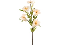 Kunstlillekimp Hibiskus 80cm valge