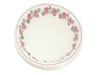 Papptaldrikud Roos 22cm/12tk,Smile