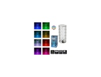 Laualamp Kristall LED