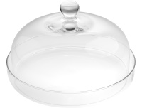 Serveerimisalus kaanega 28cm klaasist