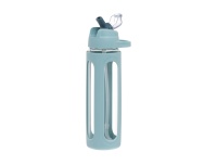 Joogipudel Atom 600ml klaasist kõrrega