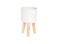 Lillepostament Woody 24,5x24,5x41cm