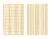 Köögirätik 4Living 40x60cm 2tk kollane