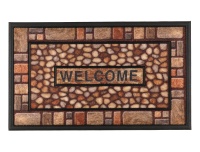 Uksematt Stones 45x75cm pruun