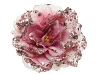 Dekoratsioon Roos 14x8,5cm roosa