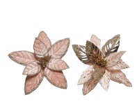 Dekoratsioon Jõulutäht 29x4cm roosa