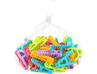 Pesulõksud 5x1,2cm 48tk plastik valik