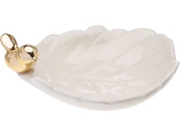 Dekoratiivalus Lind 14x12cm valge