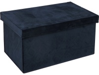 Sametkarp kaanega Blue  31x20x16cm