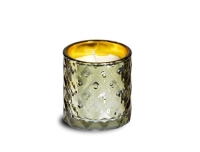 Küünal Spaas klaasis 25h valge/kuld