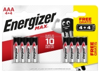 Patarei Energizer Max AAA 4+4tk