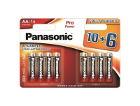 Patarei Panasonic Pro Power AA 10+6tk