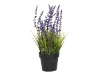 Kunstlill Lavendel 30cm potis