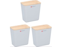 Säilituskarbid 1L plastik+puit 3tk