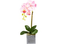 Kunstlill Orhidee 35cm potis