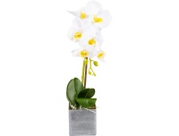 Kunstlill Orhidee 35cm potis
