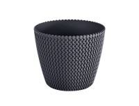 Ümbrispott Splofy 13cm plast must
