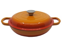 Ahjupann kaanega malm 27cm