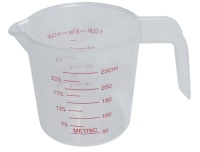 Mõõdukann 250ml plastikust