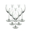 Valge veini klaas Diamond 250ml 6tk