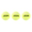 Tennisepallid Atom 3tk 6,5cm 66g kollane